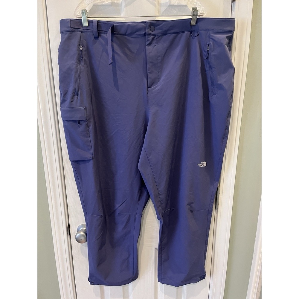 NWOT The‎ North Face Womens Bridgeway Ankle Hiking Trek Pants Cave Blue Size 24W